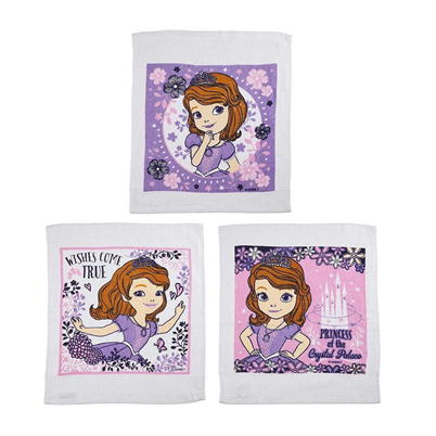■＜3種1セット＞ソフィア　フラワーおしぼりタオル【4/26入荷】