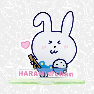  [Rice] Acrylic stand with Harami-chan frame
