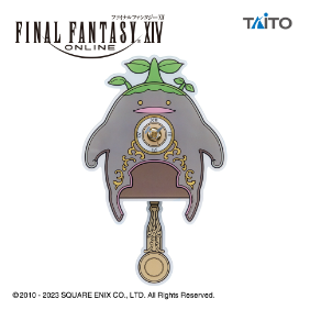 ＊I-01-01　☆生誕4/25抽選対象☆ファイナルファンタジーXIV アクリル壁掛け時計 グゥーブー【3/24入荷】