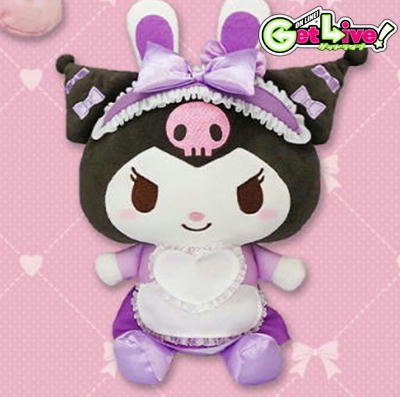 ＊S-01-04　【クロミ】マイメロディ・クロミバースデーラビットメイドBIGぬいぐるみ【4/1入荷】【田中案件】