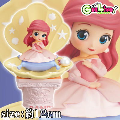 ＊S-06-03　【B:アリエル(Yellow)】Q posket stories Disney Characters Pink Dress Style -Ariel-【4/1入荷】【田中案件】