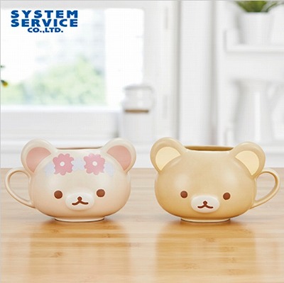 【リラックマ】リラックマ リラックマルシェ フェイス型マグカップ　【4/12入荷】