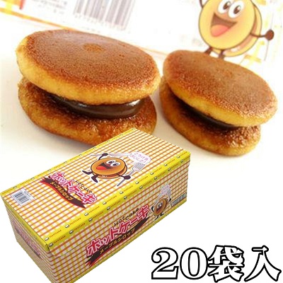 ＜1BOX(20個入)＞ やおきん ホットケーキ～メープルシロップ～【賞味期限:2023/07/18・5/30入荷】🄬