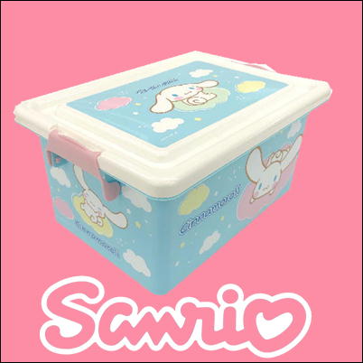 【シナモロール】サンリオ お菓子コンテナ～パフスナックシュガー味～【賞味期限:2023/10/25・5/31入荷】