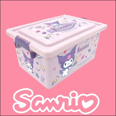 【クロミ】サンリオ お菓子コンテナ～パフスナック ダブルベリー＆ヨーグルト味～【賞味期限:2023/10/25・5/31入荷】