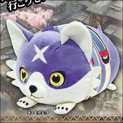 【オトモガルク】モンスターハンター　樽型クッション【5/31入荷】