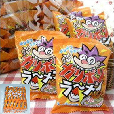 ＜1袋(25g×21コ入)＞ガリボリラーメン～しょうゆ味～【賞味期限:2023/10/04・6/10入荷】