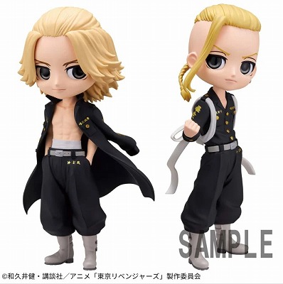 [B: Ken Ryuguji] Tokyo Revengers Q posket - Manjiro Sano & Ken Ryuguji -