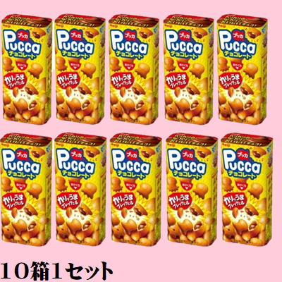 ★25点★＜10箱1セット＞プッカ～チョコレート～【賞味期限:2024/06】