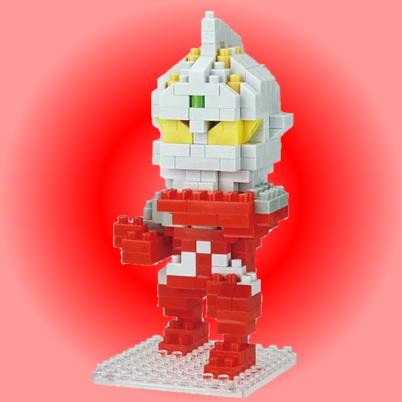 ☆GetLiveDay限定☆＜＜150GP＞【ウルトラセブン】ナノブロック キャラナノ
