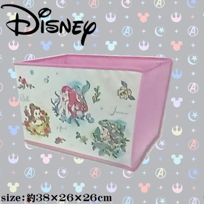 ★12/23抽選対象★Disney プリンセス　収納BOXフタなし