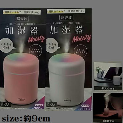 ★12/23抽選対象★超音波加湿器-Moisty-
