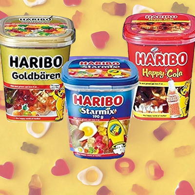 ■HARIBO ハリボー グミ カップ【賞味期限:2024/10】