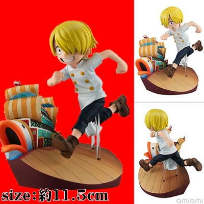 ◇【サンジ】G.E.M.シリーズ ワンピース  RUN！RUN！RUN！ 完成品フィギュア[メガハウス]※後日発送対象品・配送日時指定不可