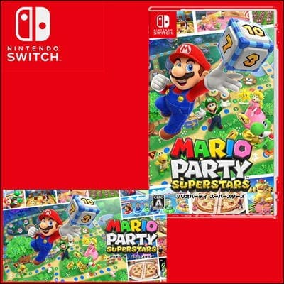 ◇【Switchソフト】マリオパーティ スーパースターズ -Switch　※後日発送対象品・配送日時指定不可