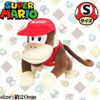 [Diddy Kong] Super Mario ALLSTAR COLLECTION Plush Toy
