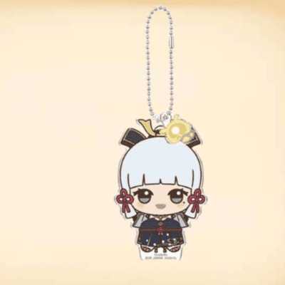 ★50% off★【BLACK FRIDAY】【Kamisato Ayaka (Yellow)】Genshin Impact Chibi Plush Acrylic Plate Keychain ~Where the Treasure Goes~