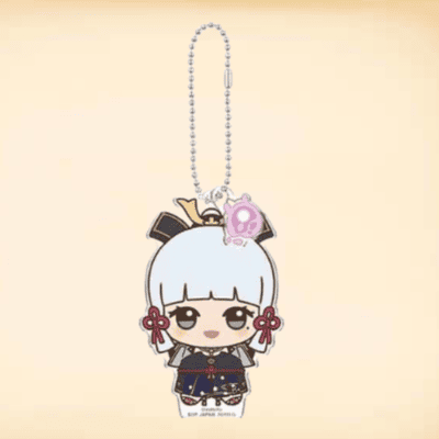 ★50% off★【BLACK FRIDAY】【Kamisato Ayaka (Pink)】Genshin Impact Chibi Plush Acrylic Plate Keychain ~Where the Treasure Goes~