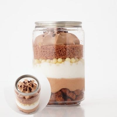 チョコ缶ケーキ1個 250ml【シナジーリンク】　※直送品・配送日時指定不可　【Cake.jp】