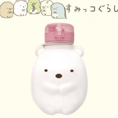 [Polar Bear] Sumikko Gurashi character-shaped water bottle
