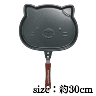 ★Easy★[Cat] Sumikko Gurashi Face-shaped Frying Pan