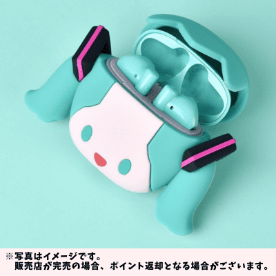 ◇★配送チケット付き★初音ミク　Bluetoothワイヤレスイヤホン 　※後日発送対象品