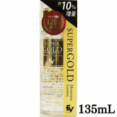 NEWスーパーゴールド 純金箔入 保湿化粧水 135mL