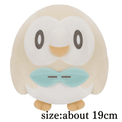 [Rowlet] Poképiece Fluffy Plush Toy ~Pichu & Rowlet~