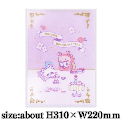 Chiikawa Clear File with Envelope (Tea Time B)