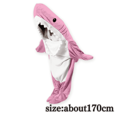 [pink] Giant Shark Costume Pastel