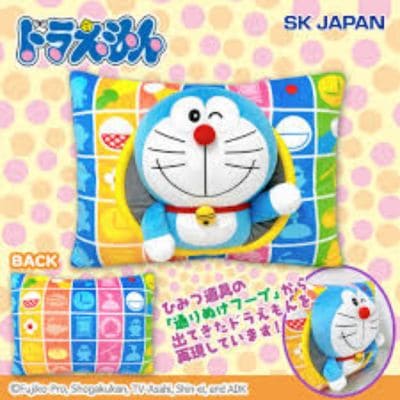 Doraemon pop-out hoop cushion