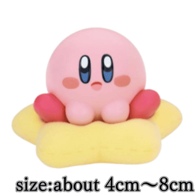 [A: Warp Star Cushion and Kirby] Kirby of the Stars Fluffy Puffy MINE ~ Take a Break with Kirby and Friends ~