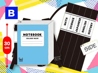 [B: Blue] NOTEBOOK backpack