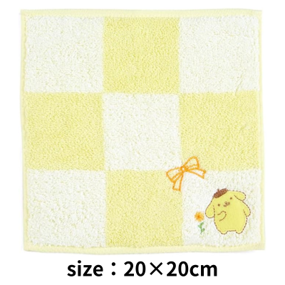 ◇Pom Pom Pudding] Sanrio Petit Towel *Shipments cannot be shipped at a later date or time.