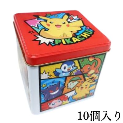 ＜1BOX10個入＞ポケモン チョコクランチ缶【賞味期限:2025/06/15】