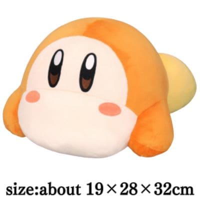 [Waddle Dee] Kirby of the Stars Sleep Together Kirby and Waddle Dee BIG Plush Toy