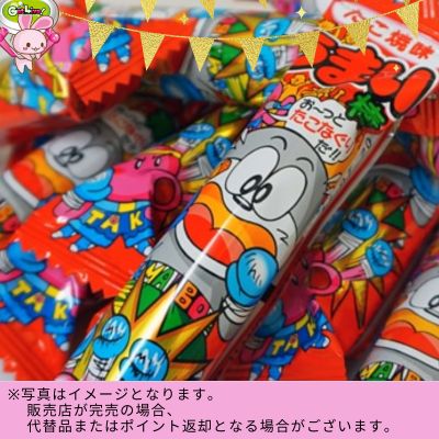 ◇★9周年★配送チケット付★うまい棒　たこやき味30本入　※後日発送対象品・配送日時指定不可