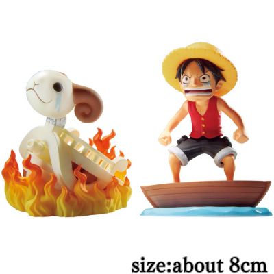 One Piece World Collectible Figure Log Stories -Monkey D. Luffy & Going Merry-
