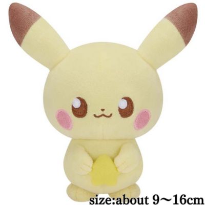 [Pikachu] Pokepiece Plush Toy Starry Night ~Pikachu, Jirachi, Scorbunny, and Mahomele~