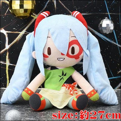 ＜＜99P＞＞★9周年★初音ミク-ProjectDIVA-XふわぷちLぬいぐるみ“DE:MONSTAR”