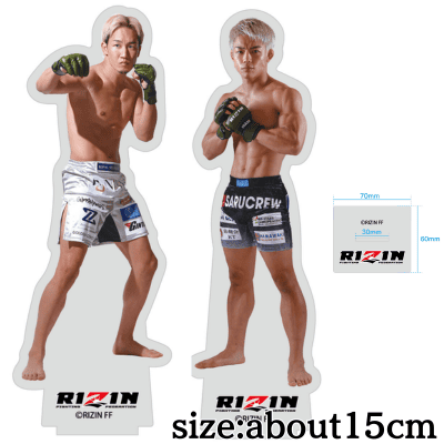 ＜JTT 2-piece set＞RIZIN acrylic stand～Mikuru Asakura/HIROYA～