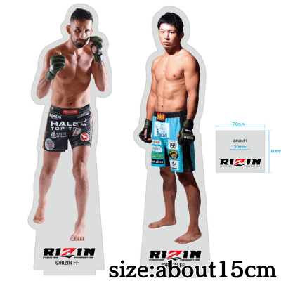 ＜【RIZIN45】2-piece set＞RIZIN acrylic stand～Kleber/Saito Yutaka～