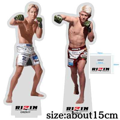 ＜【RIZIN Men's Festival】2-piece set＞RIZIN acrylic stand～Mikuru Asakura/Chihiro Suzuki～
