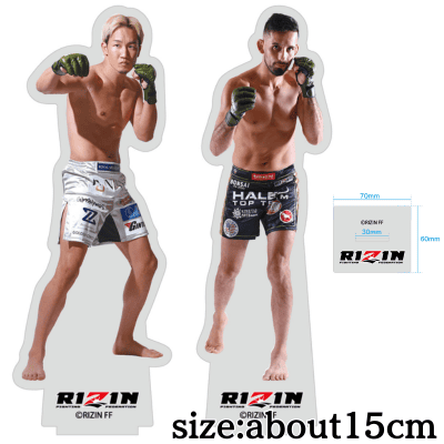 ＜【RIZIN28】2-piece set＞RIZIN acrylic stand～Kleber/Asakura Miku～