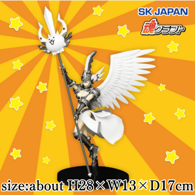 The Battle Cats Cat Valkyrie True Soul Craft Figure