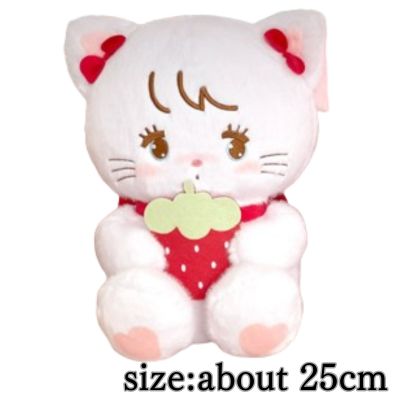 [Moose] mikko illustration strawberry big stuffed toy