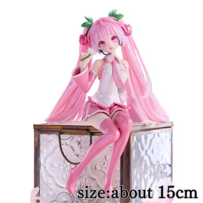 Hatsune Miku Noodle Stopper Figure -Sakura Miku 2024 Pearl Color Ver.-