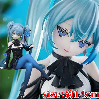 Hatsune Miku Noodle Stopper Figure Flower Fairy-Blue Rose-