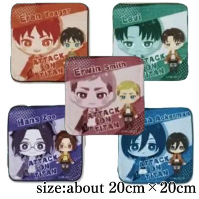■Attack on Titan Hand Towel Mix