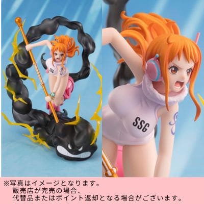 ◇TAMASHII NATIONS Figuarts ZERO ONE PIECE [Super Fierce Battle] Nami -Thunder- [BANDAI SPIRITS] *Direct delivery product, delivery date and time cannot be specified